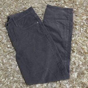 J. Crew| Women's Corduroy Gray Straight Pants Size 30